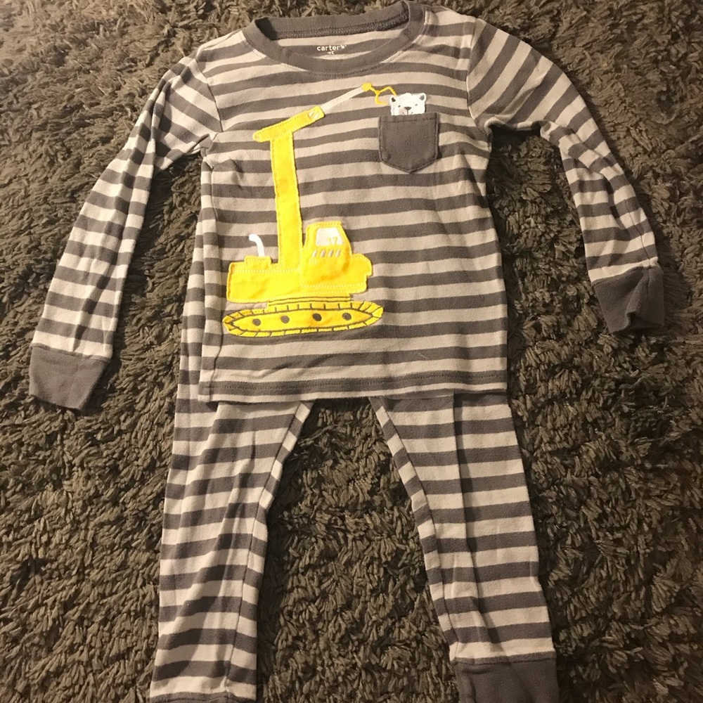 Construction Pajama Set